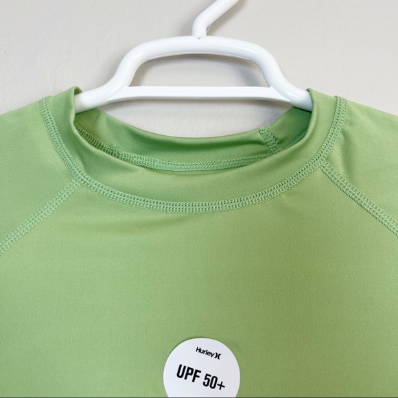 •HURLEY• Loli Green Phantom Long-Sleeve Rashguard - Picture 4 of 12
